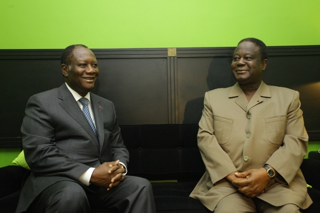 Alassane Ouattara (Président de la République de Côte d’Ivoire): «Je suis venu faire un exposé de ce qui s’est passé à Addis-Abeba au président Bédié»